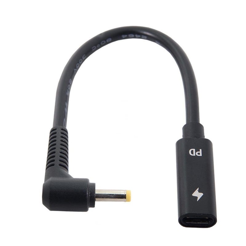 chenyang USB C to DC 20V 4.0x1.7mm PD 65W Charge Cable for Laptop - Image 1